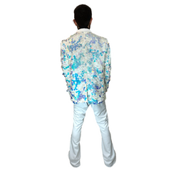 1970s Iridescent Paillette Men's Suit
