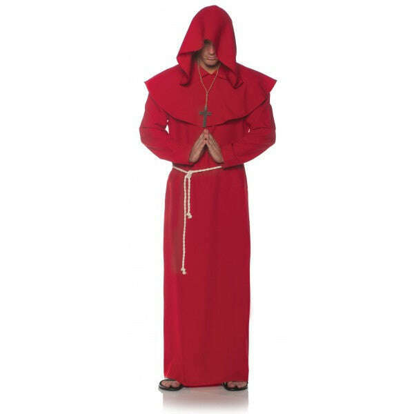 Mormon Robe Rouge Monk Hooded Clergyman Unisex Adult Robe – AbracadabraNYC