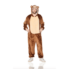 Monkey Around in Style Adult Pajama Costume