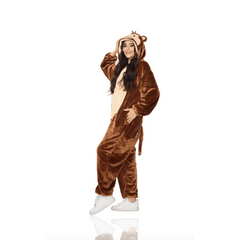 Monkey Around in Style Adult Pajama Costume