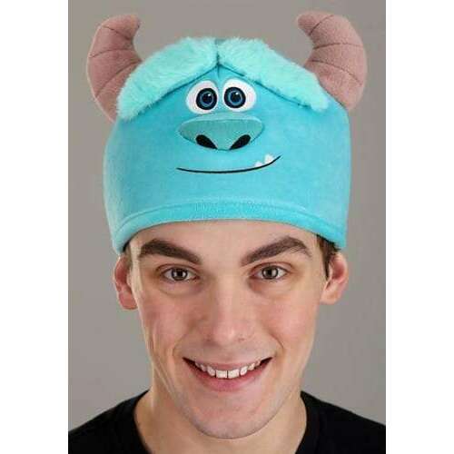 monsters inc sully headband Kids Monsters Inc Sulley Soft Costume Hat and Tail Kit | Adult | Mens | ST | Blue/Brown/Purple