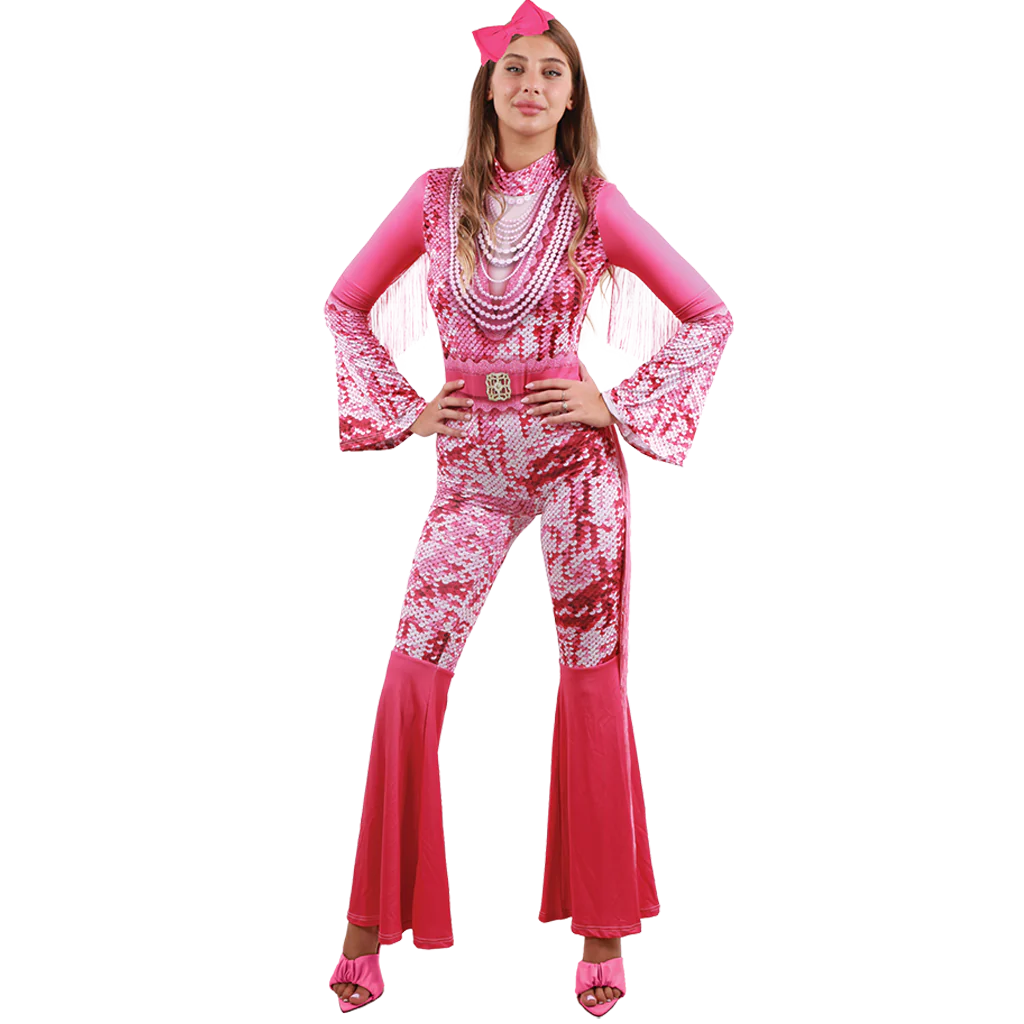 Mrs. Doll Jumpsuit Women's Adult Costume