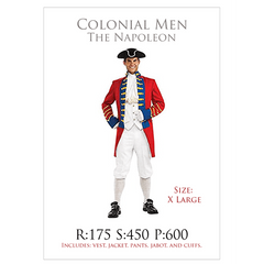 Napoleon Colonial Men's Costume