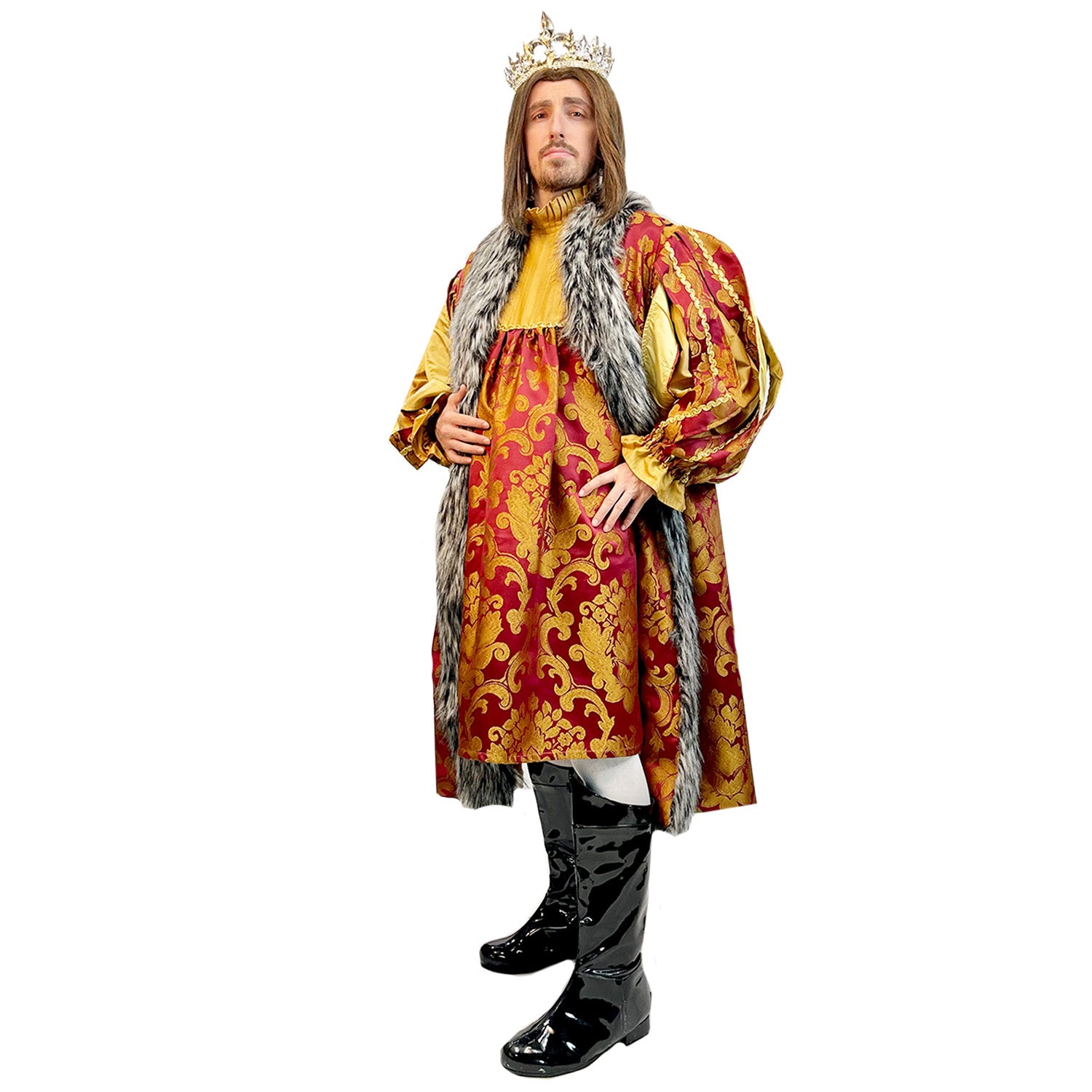 Medieval King William III Adult Costume