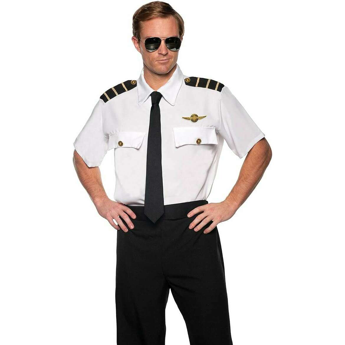 Officially Licensed Pan Am Men's Pilot Shirt