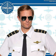 Officially Licensed Pan Am Men's Pilot Shirt