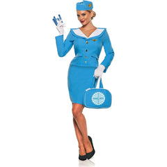 Officially Licensed PAN AM® Stewardess Women's Costume