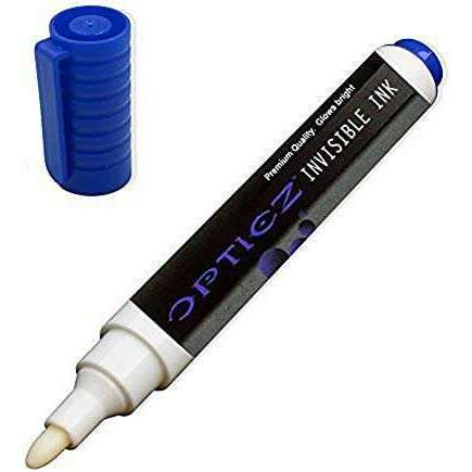 Opticz UV Blue Invisible Ink Large Tip Marker – AbracadabraNYC