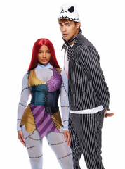 Pumpkin King Skeleton Men's Sexy Costume