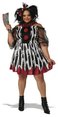 Savage Clown Women's Plus Size Costume