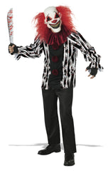 Demented Clown Men's Costume