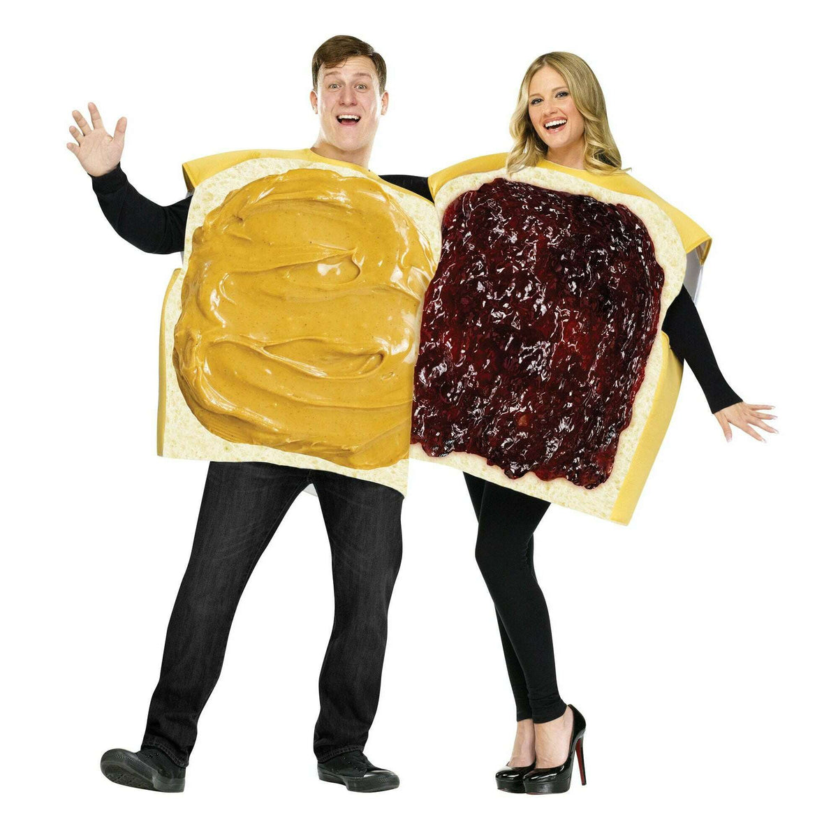 Peanut Butter & Jelly Couples Costume Set