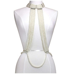 Pearl Choker Body Jewelry