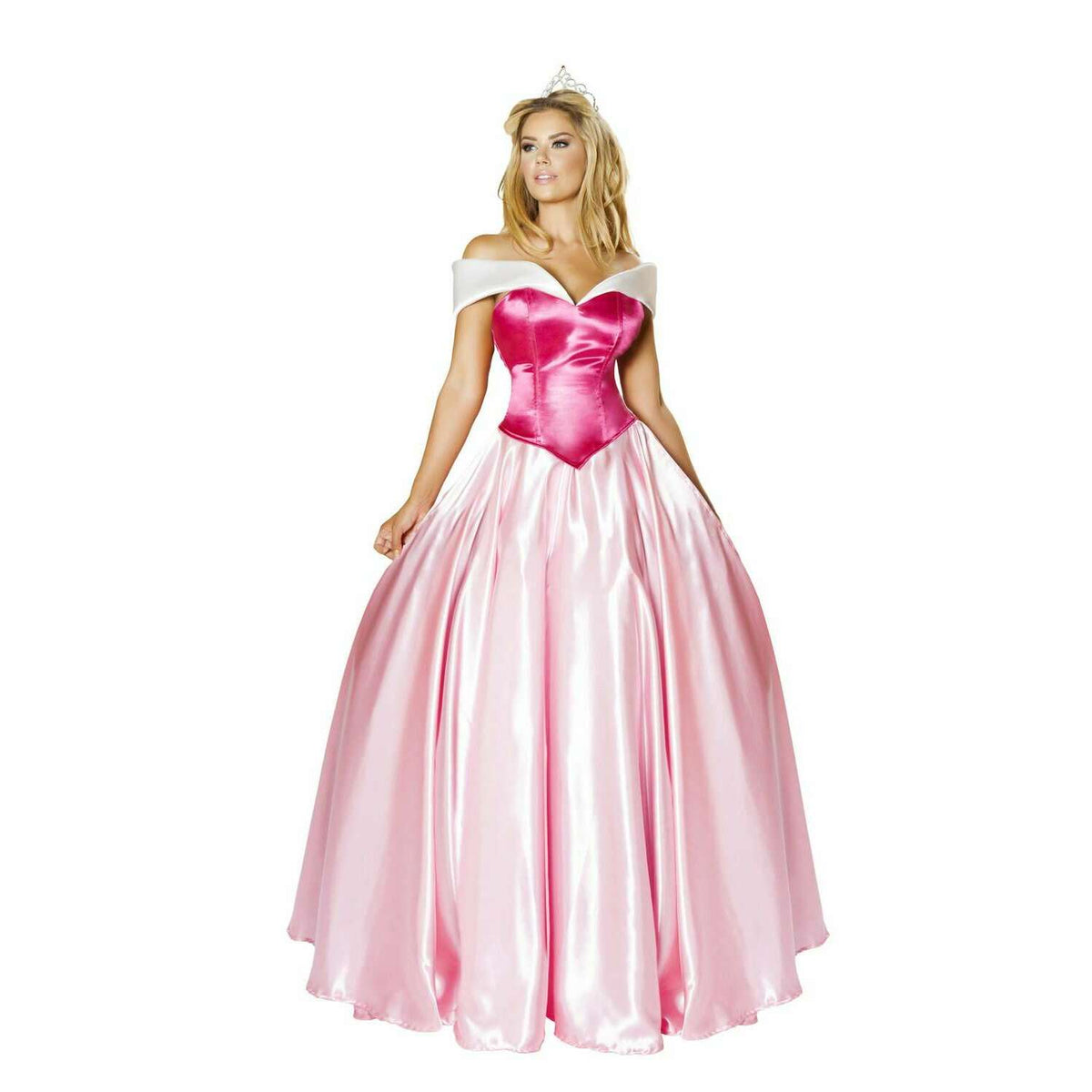 Perfect Pink Princess Aurora Dress Adult Costume