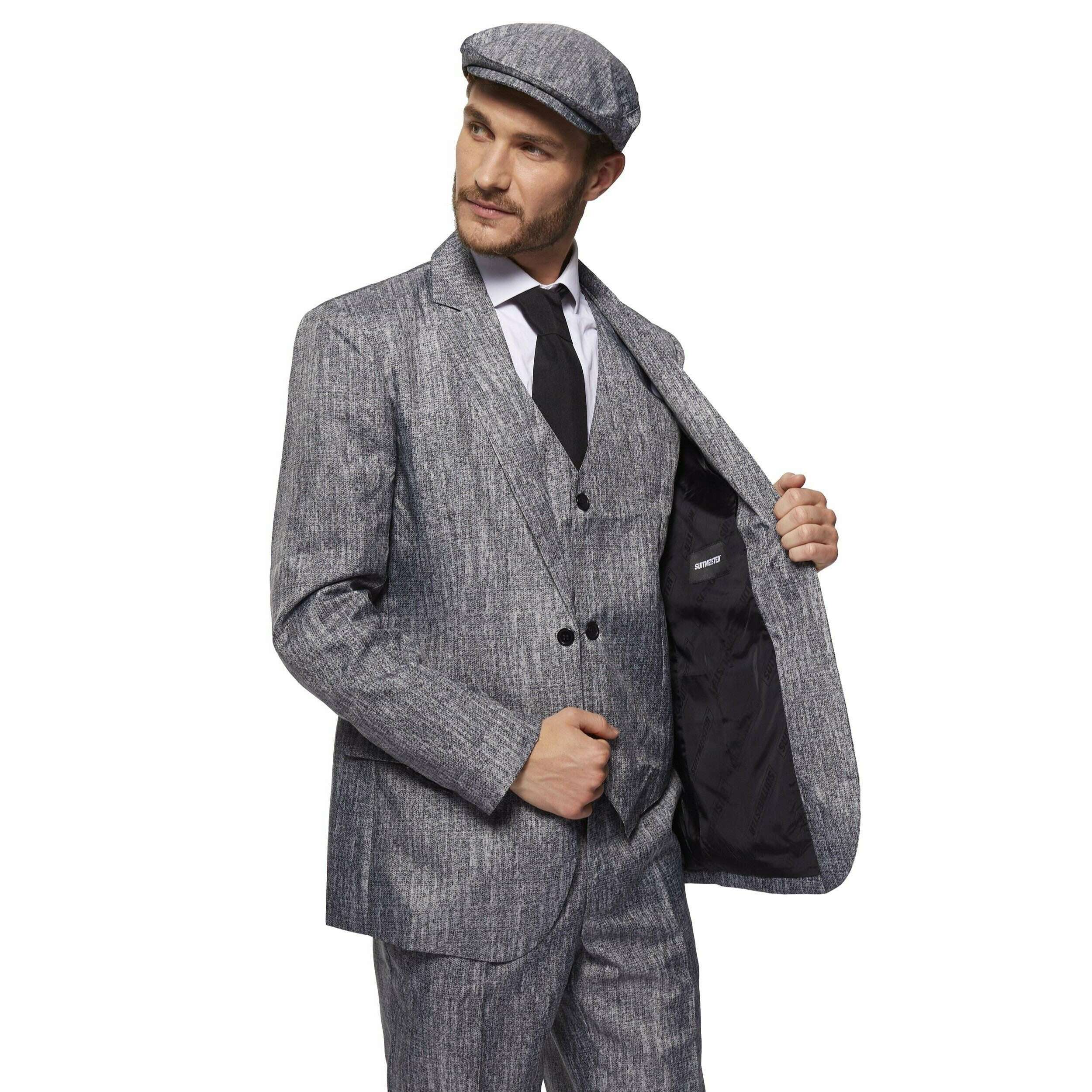 Premium 1920s Gangster Five Piece Suit