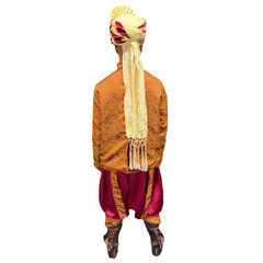 Premium Burnt Orange Sultan Adult Costume