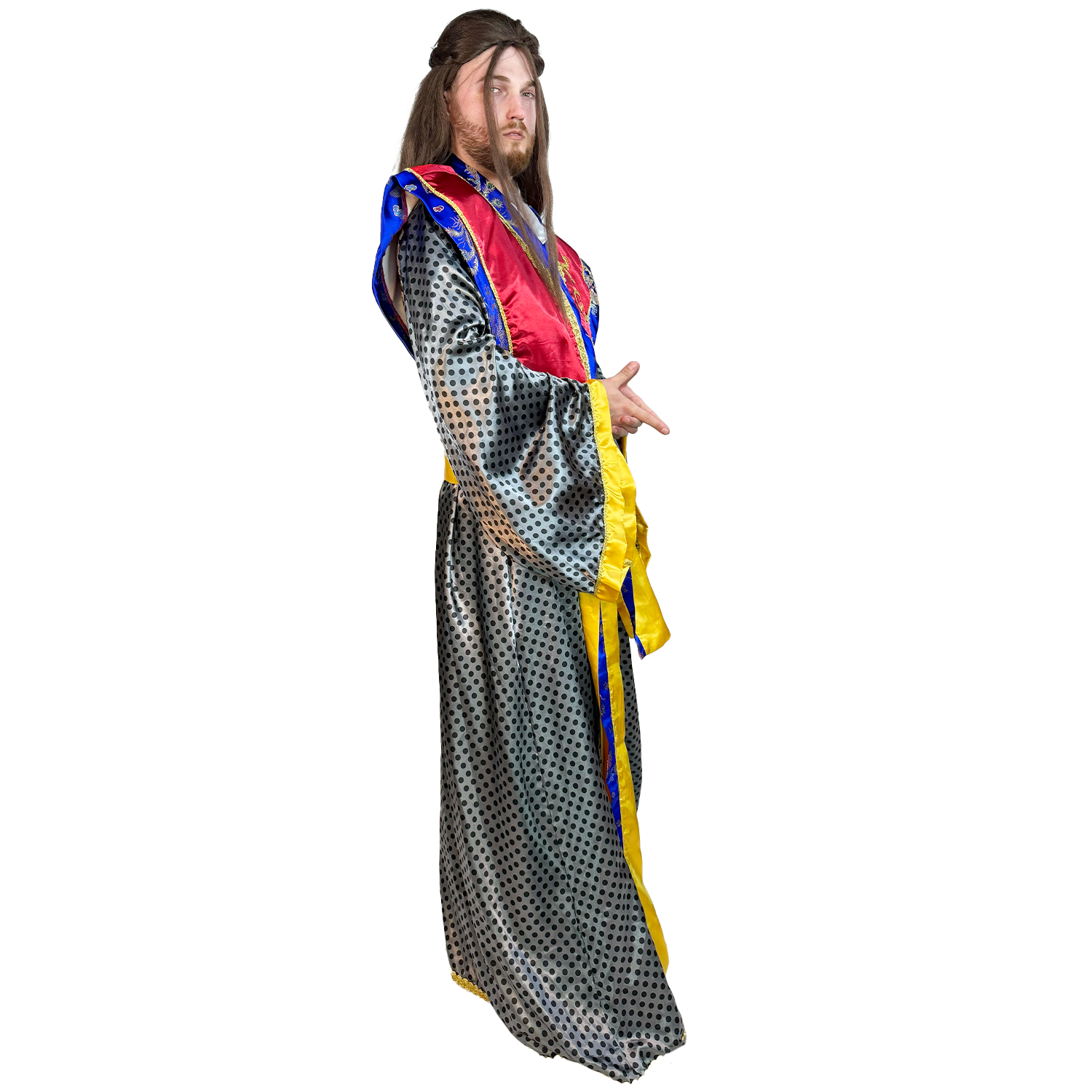 Premium Multicolor Samurai Sage Adult Costume