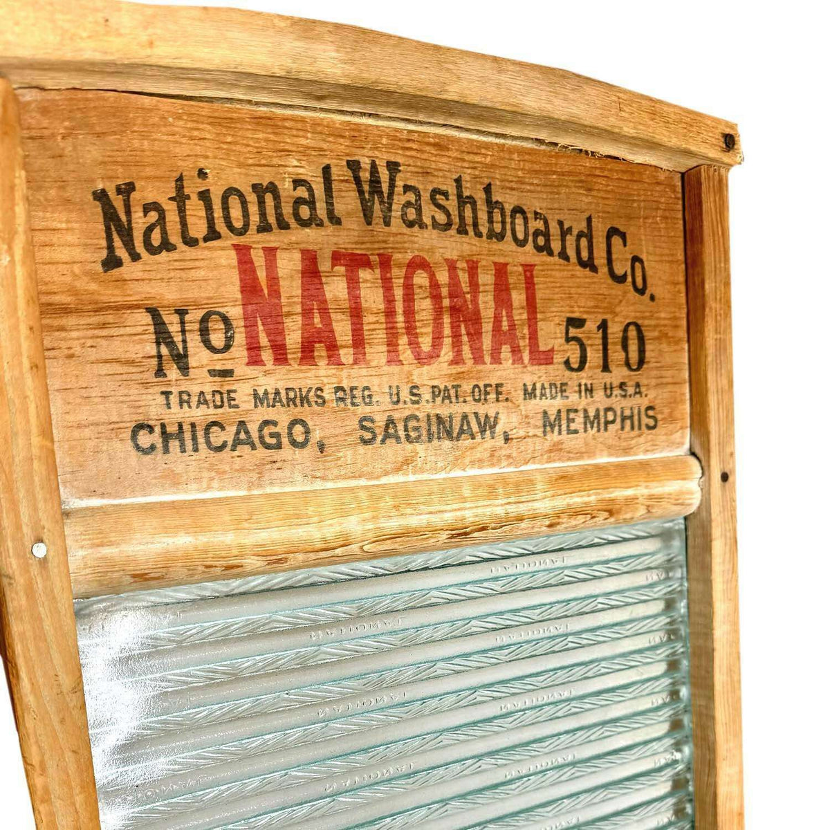 Premium Old Fashioned Washboard Stage Prop