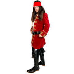 Premium Pirate Captain Morgan Adult Costume