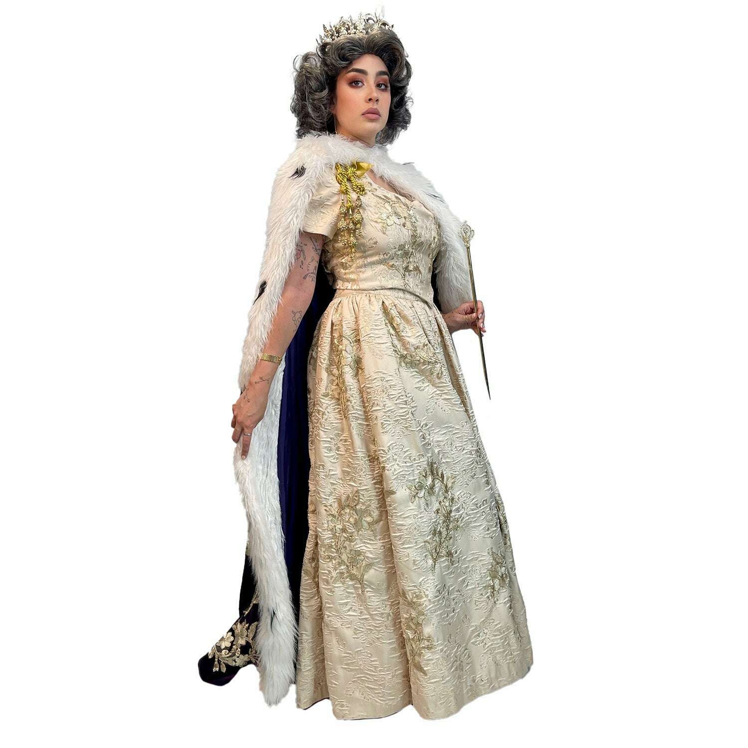 Premium Queen Elizabeth Adult Costume