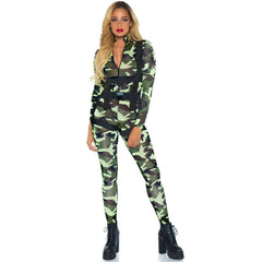 Pretty Paratrooper Camouflage Women's Costume