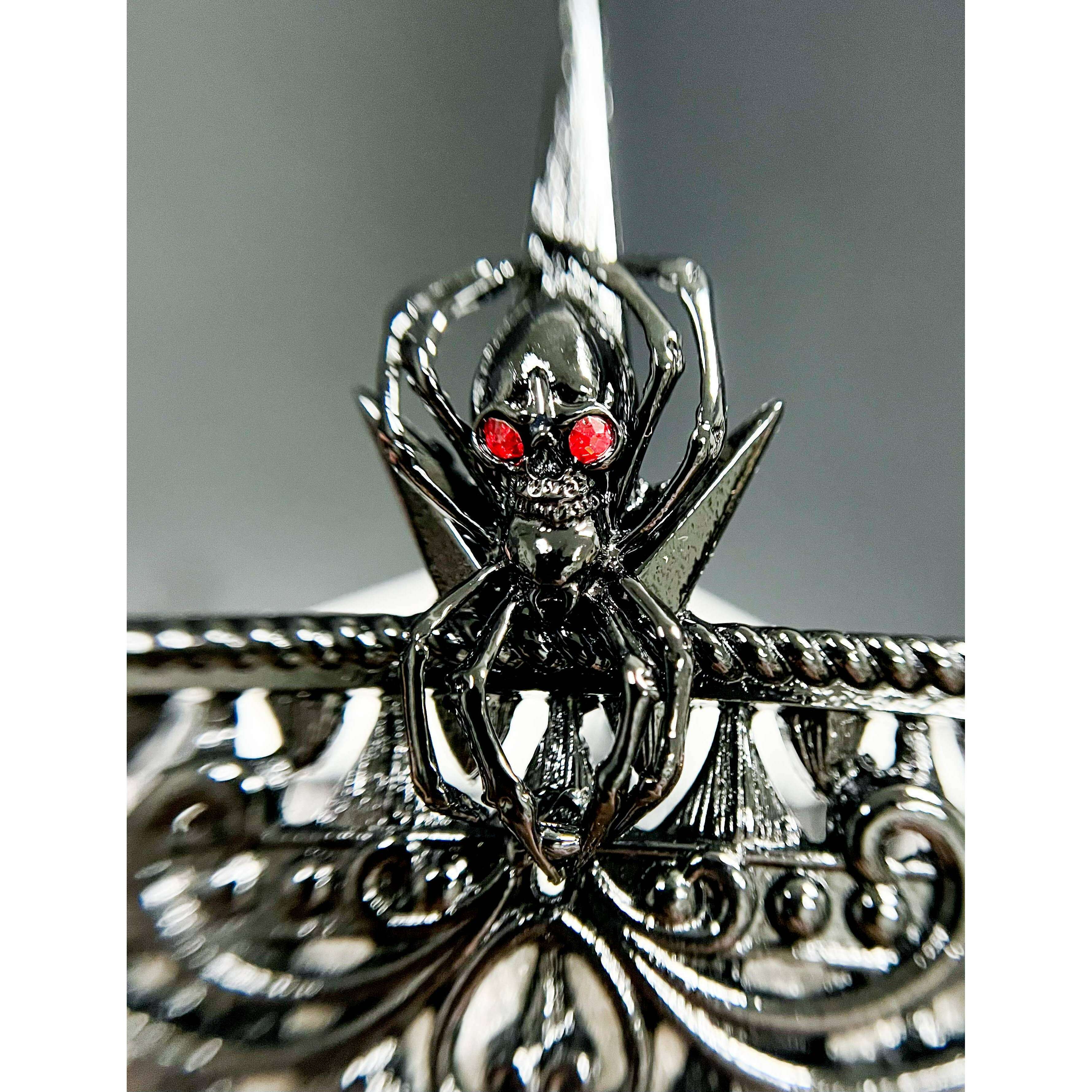 Prince Of Darkness Metal Skull Crown