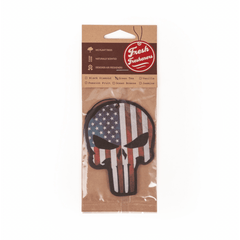 Punisher Skull American Flag Air Freshener