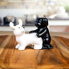 Puppy Pound Salt & Pepper Shakers Set