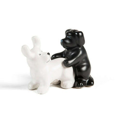 Puppy Pound Salt & Pepper Shakers Set