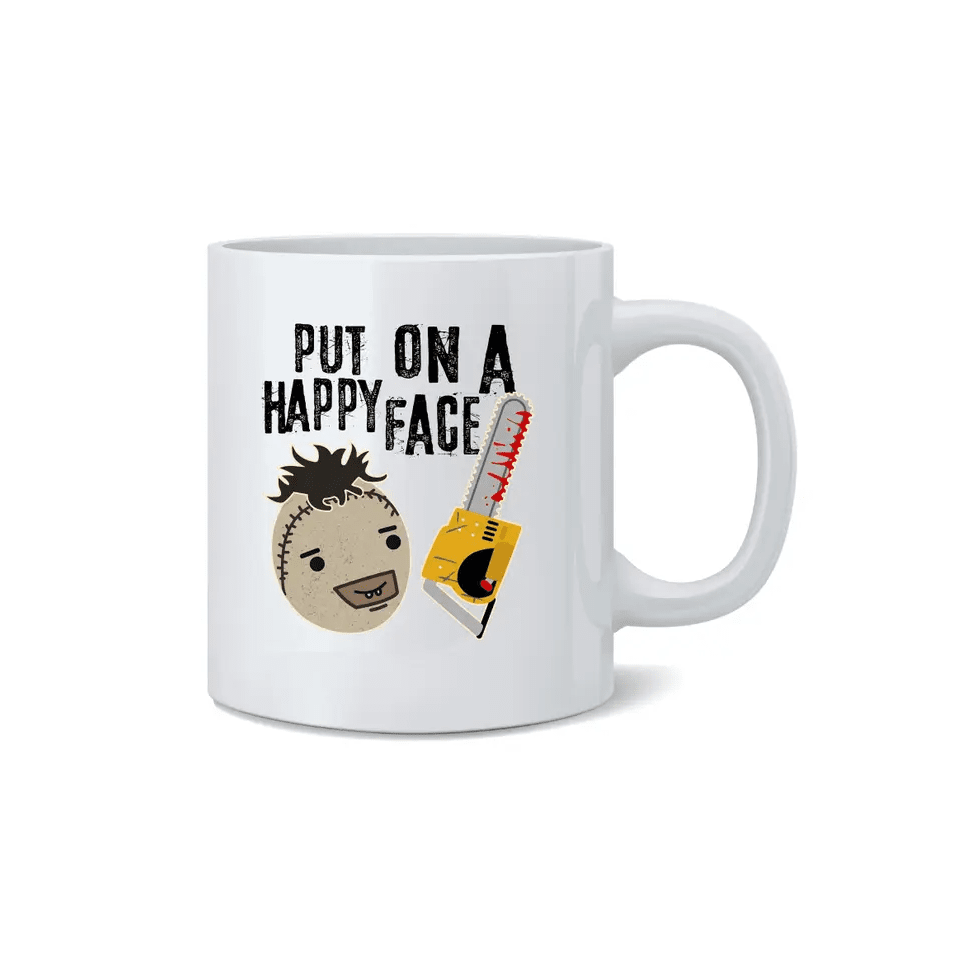 Put on a Happy Face Horror Mug