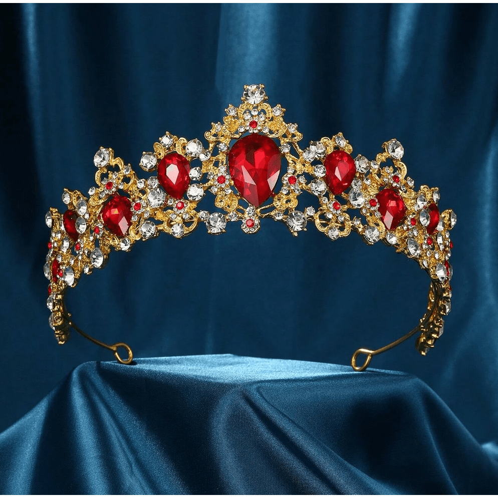 Queen Red and Gold Crown