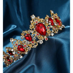 Queen Red and Gold Crown