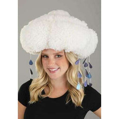 Rain Cloud Plush Hat