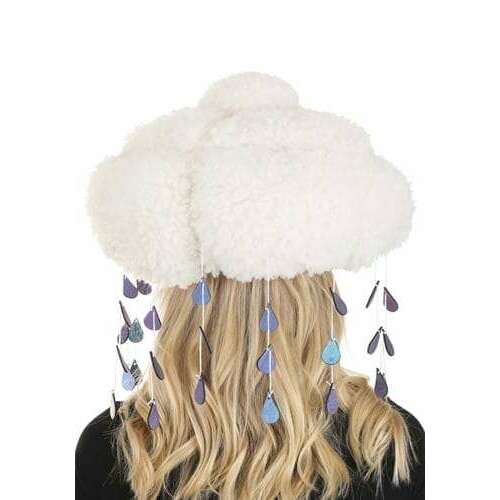 Rain Cloud Plush Hat