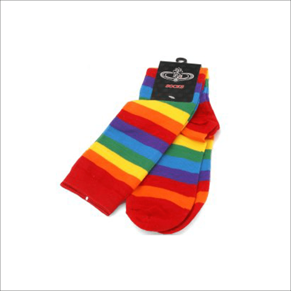 Rainbow Knee Socks