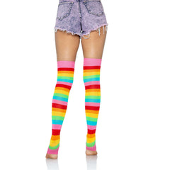 Rainbow Leg Warmers