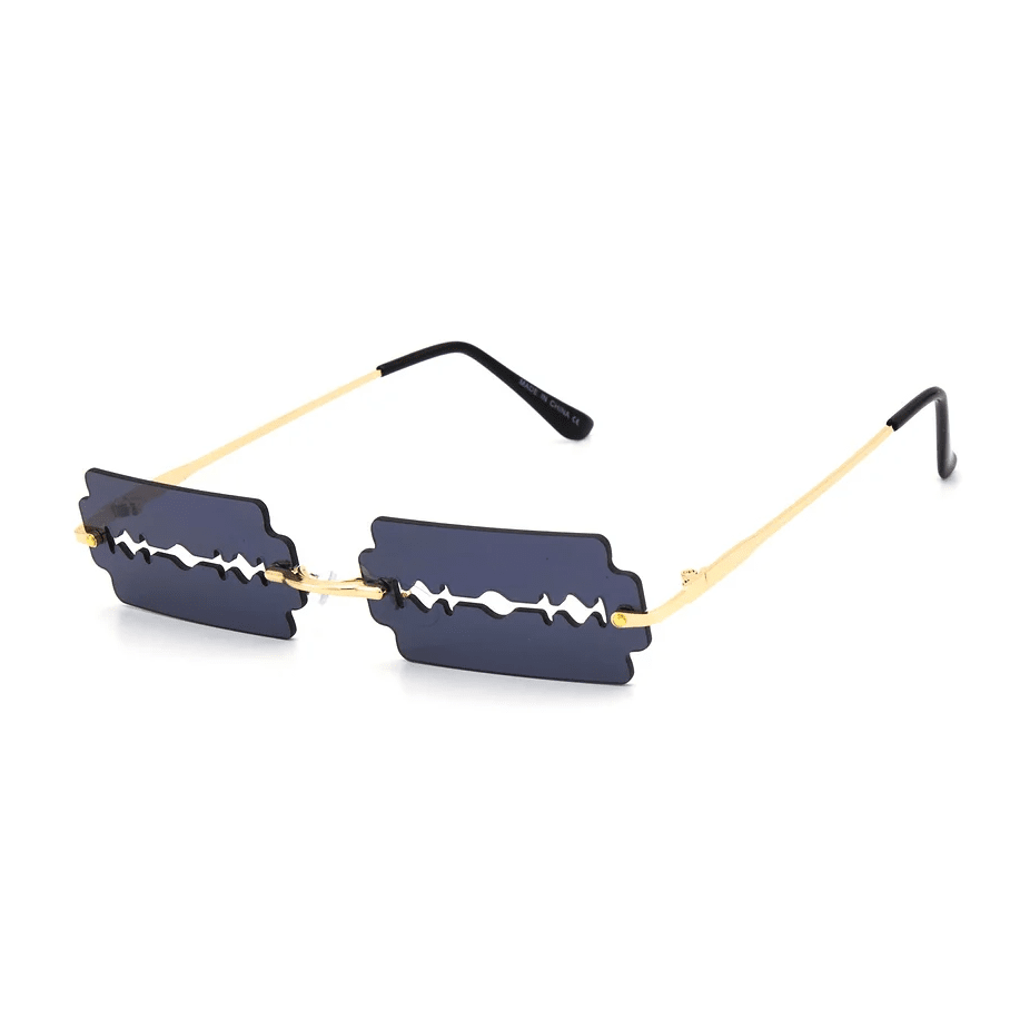 Glasses Frame Razor Razor Blade Sunglasses – AbracadabraNYC