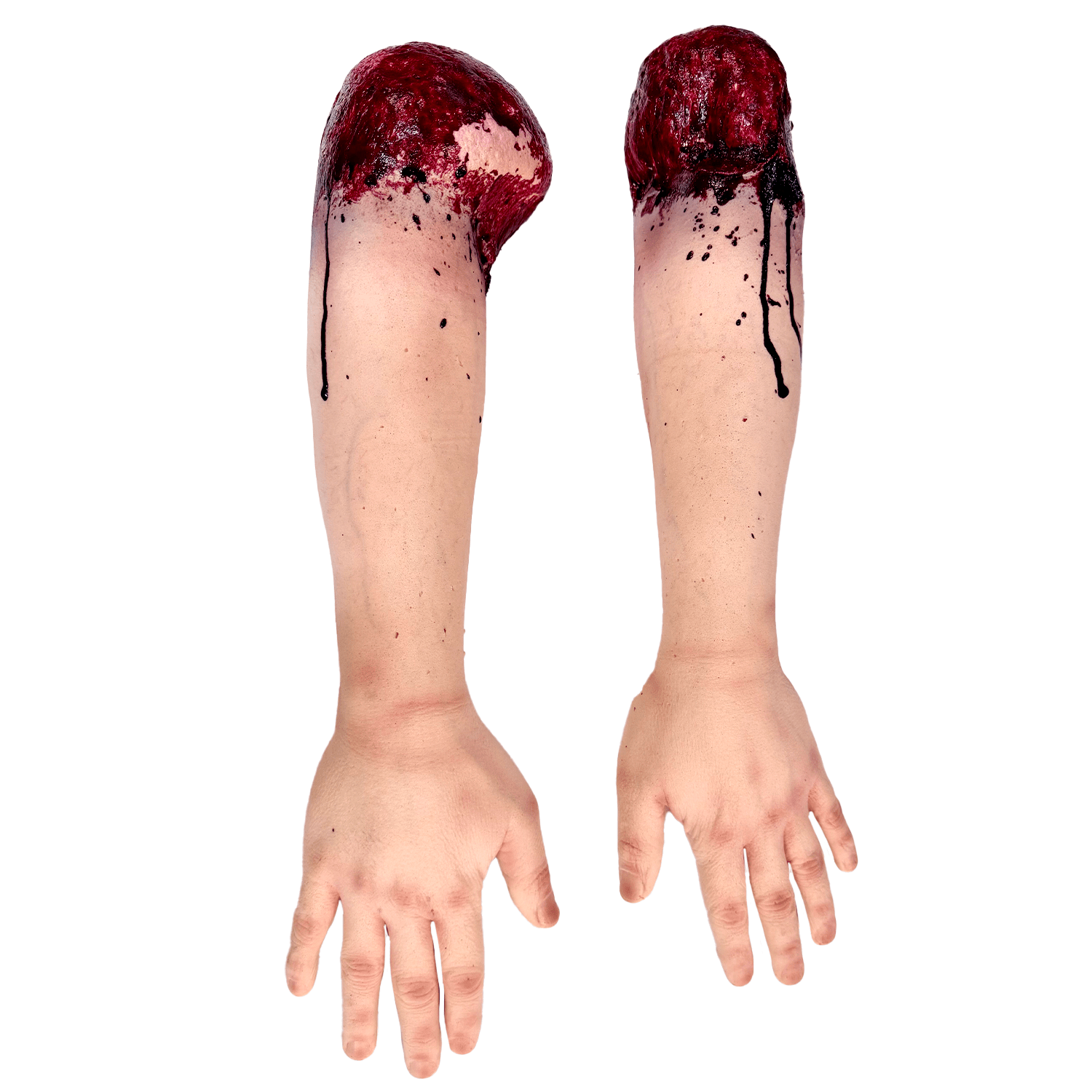 Realistic Severed Male Forearms Pair