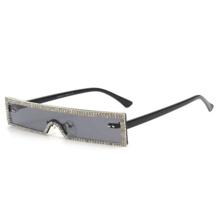 Rectangle Gem Sunglasses