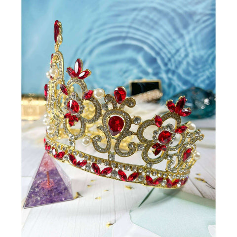 Red Royal Queen Crown – AbracadabraNYC