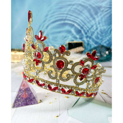 Red Royal Queen Crown