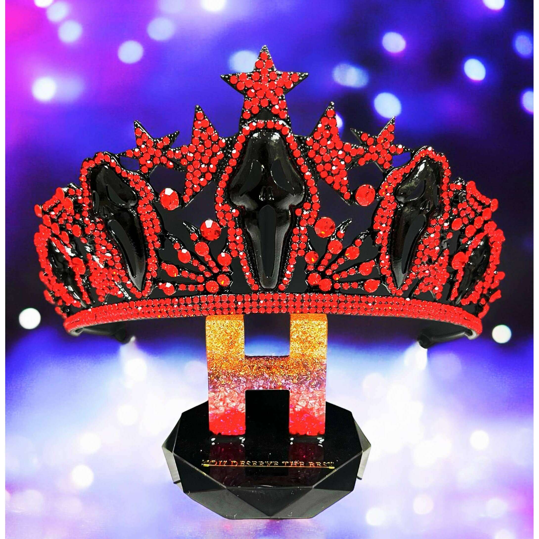 Red Scream Queen Star Crown