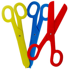 Giant Plastic Prop Clown Scissors