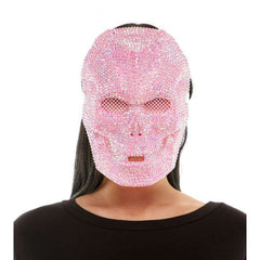 Rhinestone Skull Mask