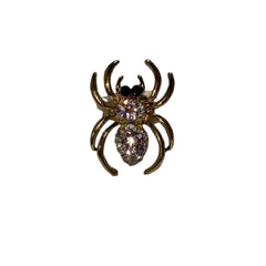 Rhinestone Spider Ring