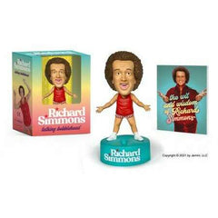 Richard Simmons Mini Talking Bobble Head w/ Photo Booklet