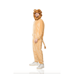 Roar into Comfort: Adult Lion Pajama Jumpsuit