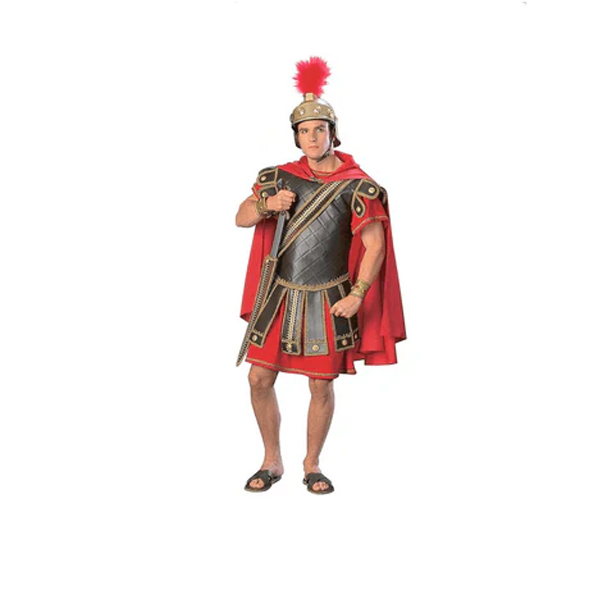 Premium Brown Roman Armor Adult Costume
