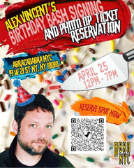 Alex Vincent Birthday Bash Signing & Photo Op Ticket Reservation