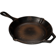 Rustic Foam Rubber Skillet Frying Pan Replica Prop